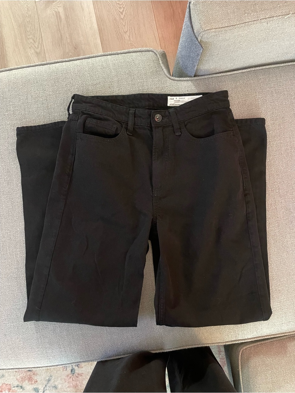 Rag and Bone Lori Mid Rise Wide Leg Jean size 26 Womens